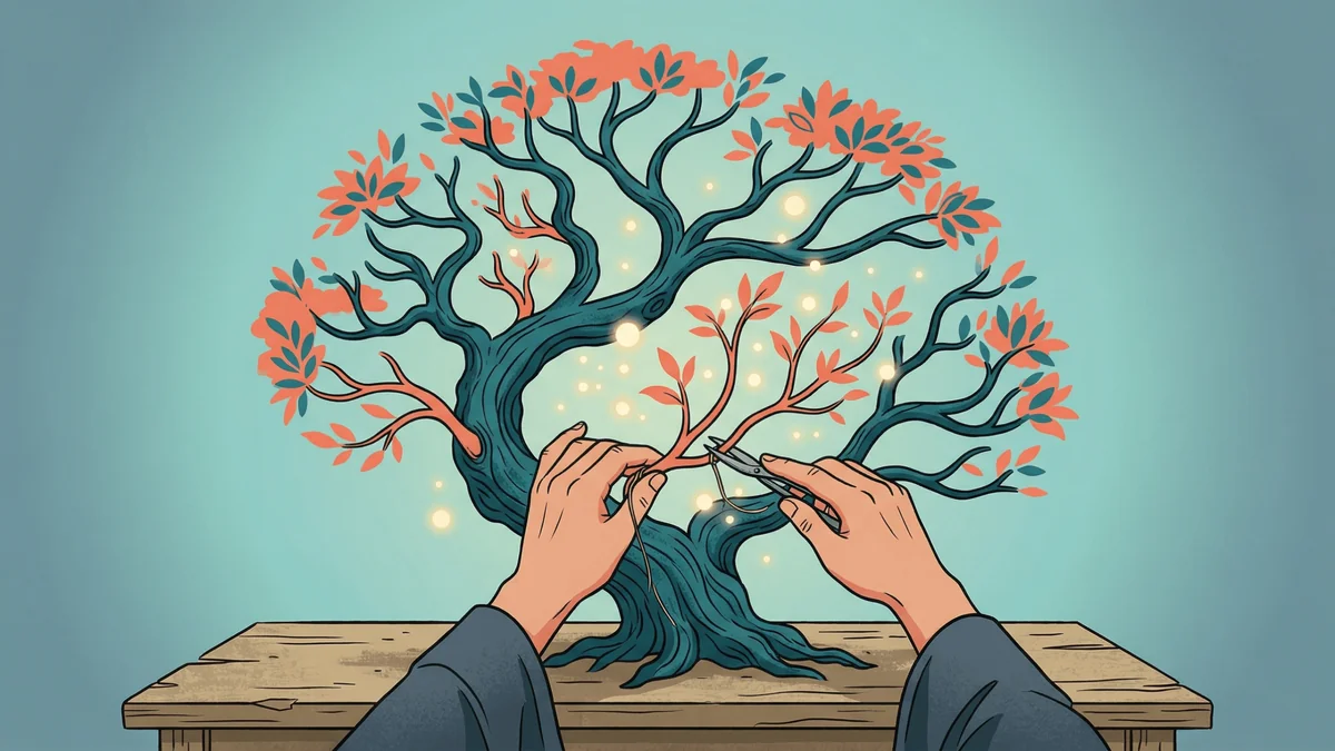 La neuroplasticité : un bonsaï symbolise le cerveau qui se recâble